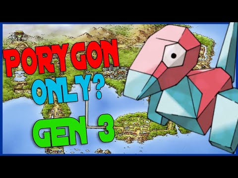 Can You Beat Pokemon Fire Red With Only One Porygon?