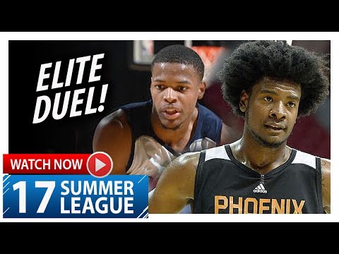 Dennis Smith Jr. vs Josh Jackson ELITE Duel Highlights (2017.07.09) Summer League - SICK!