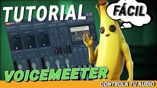 TUTORIAL VOICEMEETER BANANA FÁCIL | Instalación y Configuración Básica