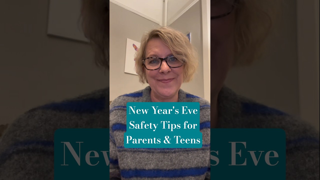 New Year's Eve Safety Tips for Parents & Teens #newyearseve #safetytips
