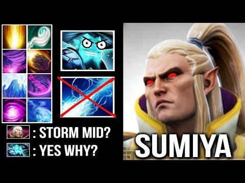 SumiYa The Best Invoker in the World! Delete Storm Spirit Epic SunStrike Combo Eul's Gameplay Dota 2