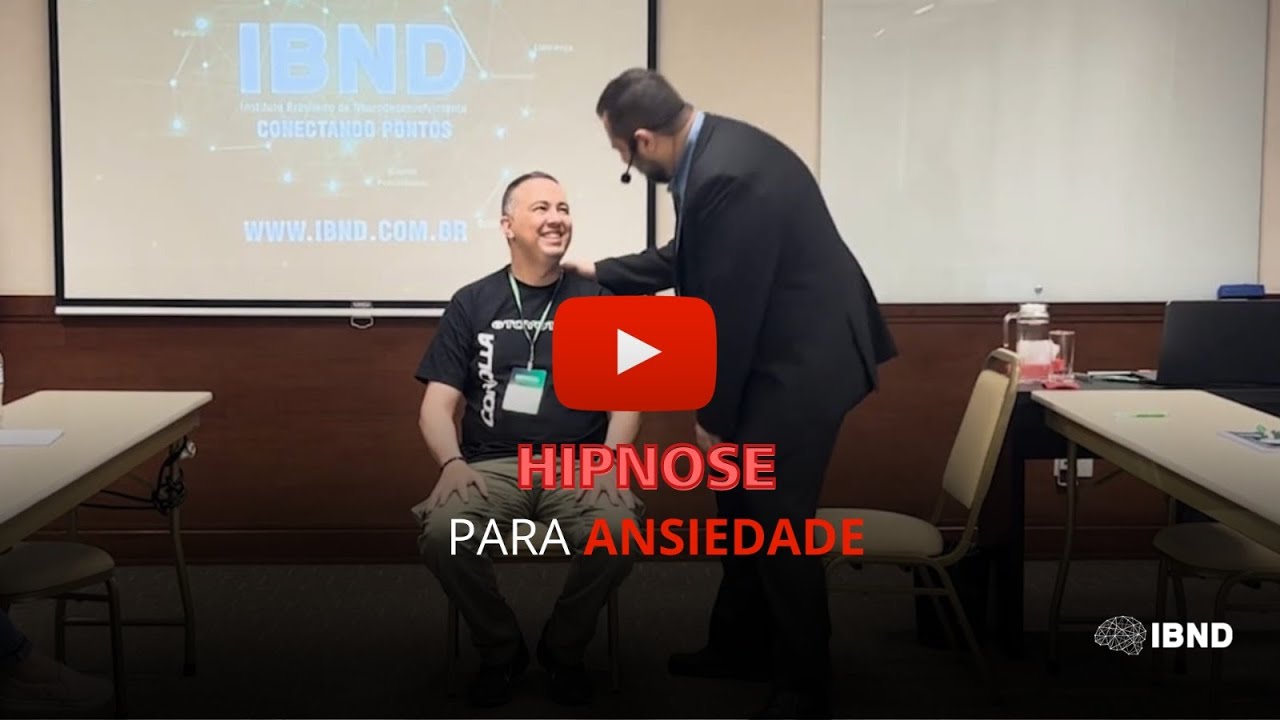 Hipnose para ansiedade.