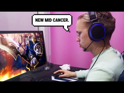 Topson found his New MID LANE HERO! - New CANCER Mid! DOTA 2