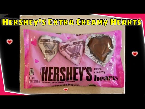 Hershey's Extra Creamy Hearts (Valentine's Candy)