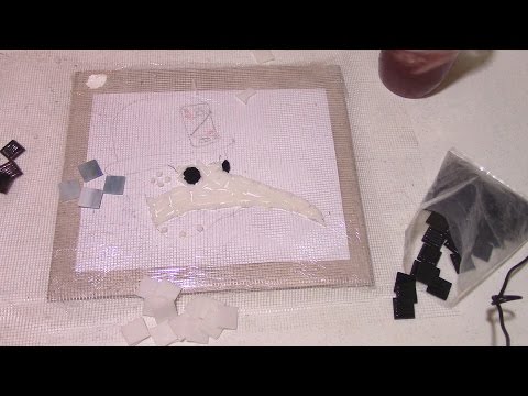 Instructional ASMR: Corvus D Clemmons Glass tile Mosaic