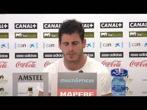 Rueda de prensa de Jon Echaide