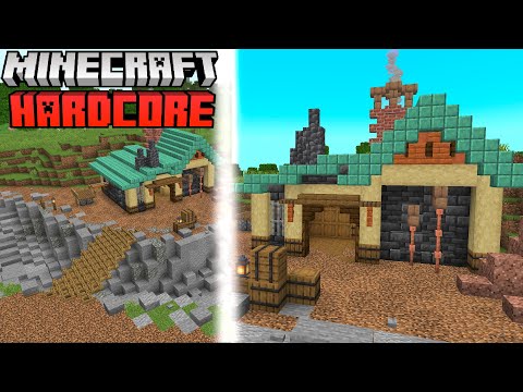 I build a mine in Hardcore Minecraft Survival