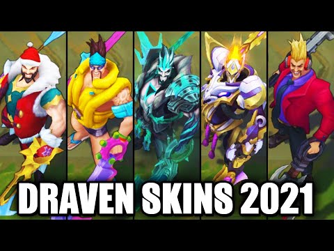 All Draven Skins Spotlight (League of Legends)