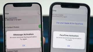How To Fix iMessage / FaceTime Activation Errors! (2021)