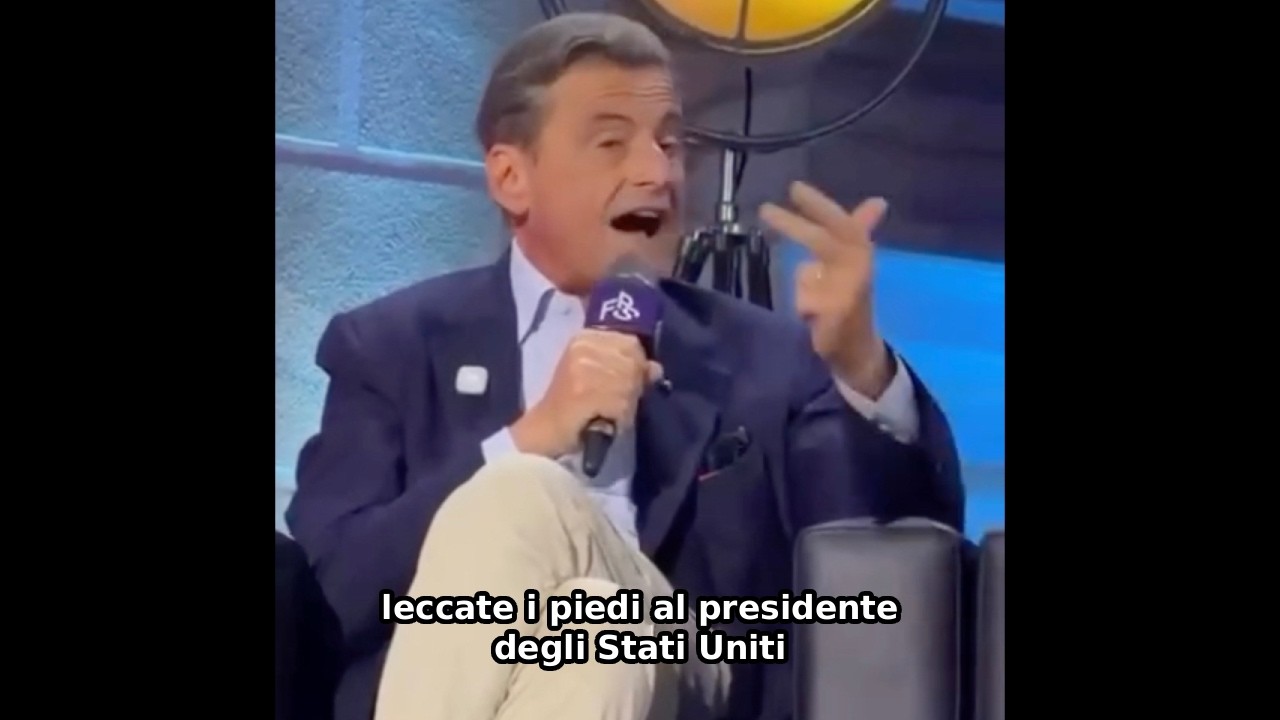 CALENDA AL RAPPRESENTANTE DI META: "LECCATE I PIEDI A TRUMP E VI SIETE PIEGATI TOTALMENTE A LUI"
