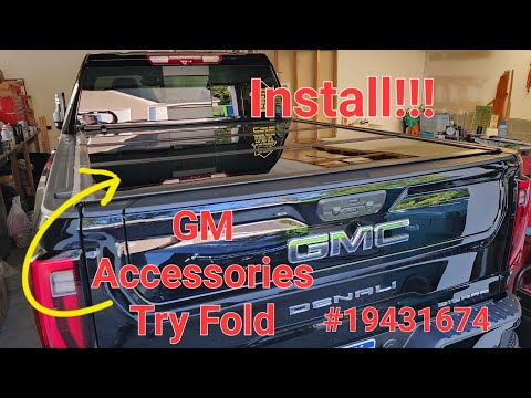 Installing a GM Accessories Bed Cover on my 2024 Denali Ultimate HD