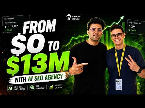 He Built a $13M SEO Agency Using AI, ft. Lawrence Hitches