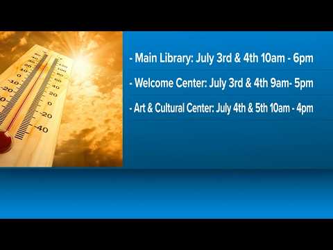 Cooling centers open in Norfolk and Portsmouth