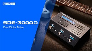 Boss SDE-3000D Dual Digital Delay Video