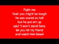 Fight Me - McAlister Kemp lyrics 