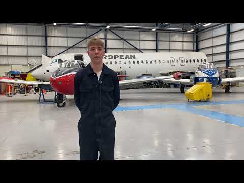 Student Alfie discusses our new jet