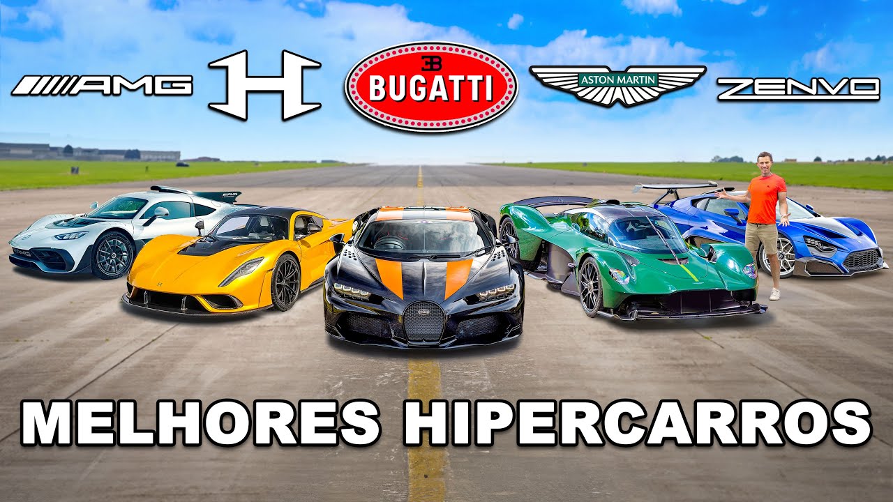 Eu analisei os MELHORES Hipercarros de Todos os Tempos!