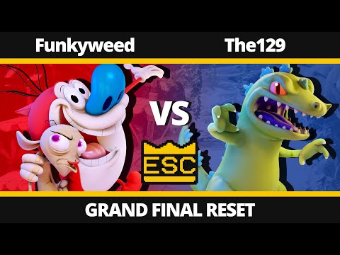 ESC 10 Grand Final Reset - Funkyweed Vs. The129 - Nickelodeon All-Star Brawl Tournament