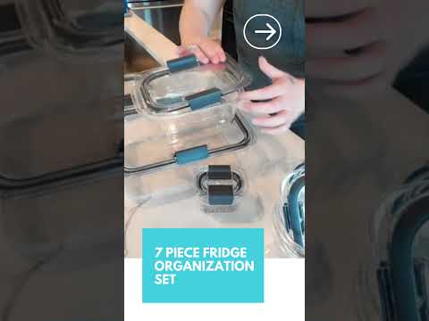 7 Piece Fridge Organization Set(Rubbermaid)
