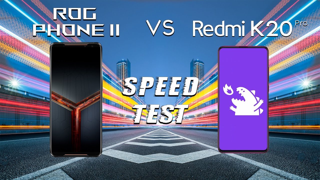 Asus Rog Phone 2 vs Redmi K20 Pro SPEED TEST