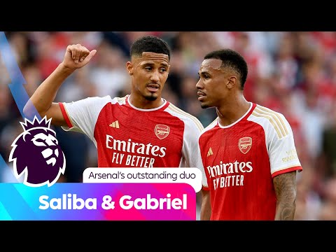 The best of Saliba & Gabriel in the PL this season | Arsenal's elite centre-back duo