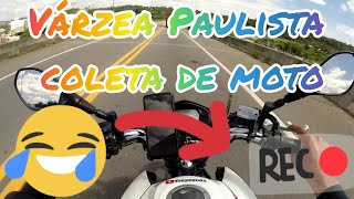 Várzea Paulista coleta de moto sai de Barueri motovlog raiz