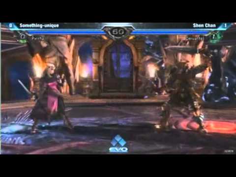 EVO 2012 SCV Winner's Finals Shen Chan [Cervantes] vs Something-Unique [Pyrrha]