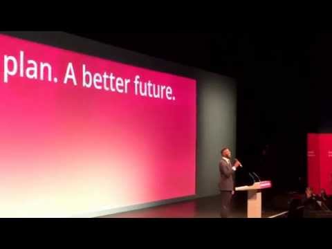 Jermain Jackman winner of the Voice and Labour Party Youth Coordinator at Labour Spring Event