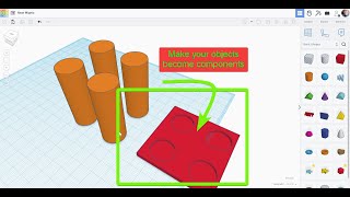Download the video "TinkerCAD - fixing the models by making multiple components"