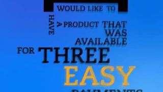 Mitch Hedberg Kinetic Type "3 Easy Payments" - Bob Buel