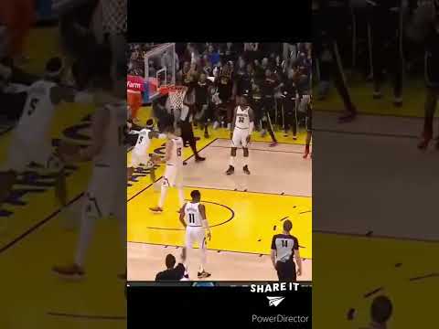 Jordan Poole the Euro Step. NBA Playoffs 2022