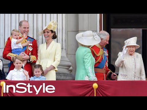 Prince Louis Marks His First Trooping the Colour with the Cutest Wave | British Royals | InStyle