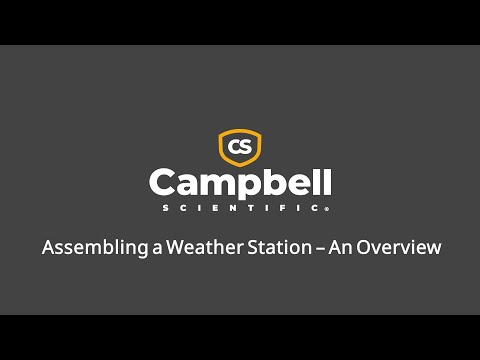 Assembling a Weather Station – An Overview