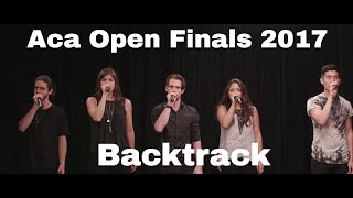 Aca Open Finals Set 2017 - Backtrack