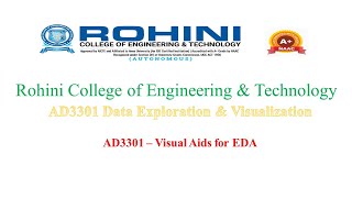AD3301 - Visual Aids for EDA