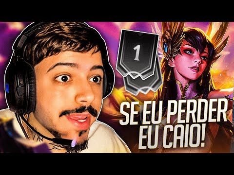 SE EU PERDER ESSA PARTIDA EU CAIO DO TOP1 AGORA É SÉRIO - WILD RIFT