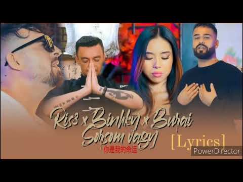 Ris3 km. Binhky x Burai - Sorsom vagy [Lyrics]