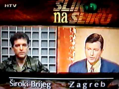 Veso Vegar. Poslusajte kako laze o zloglasnim konc logorima za Bosnjake u Hercegovini..MPG