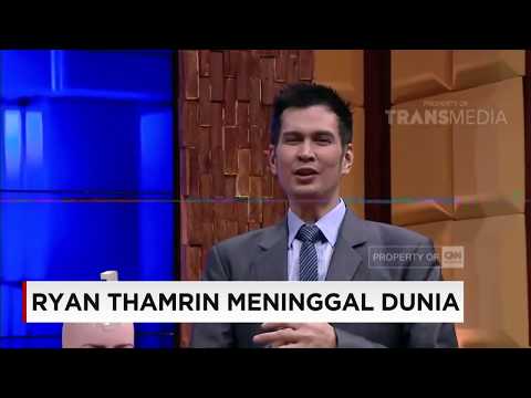 Turut Berduka Cita, Dr. Ryan Thamrin ( Dokter Oz Indonesia ) Meninggal Dunia