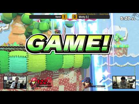 Throwdown Thursday 64 - Grand Finals - (Samus) Vorst vs Monty [L] (Ike/Bowser Jr.)