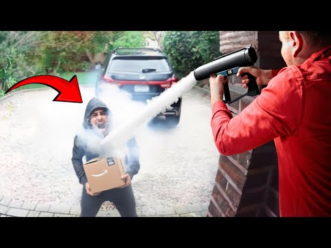 These Porch Pirates Messed With The Wrong Homeowners.!