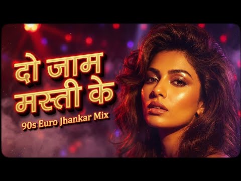 DO JAAM MASTI KE | Retro Cabaret Vibes | Euro Jhankar Version