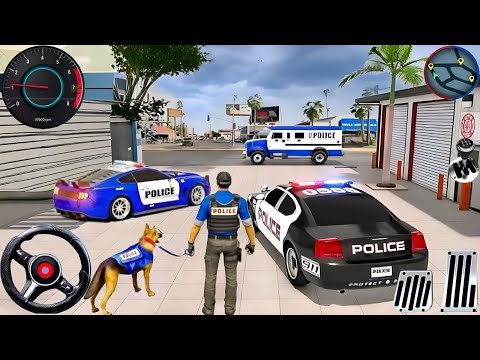 Police Car Chase Simulator 3D Game - Real Cop Cars Driving Simulator 2025 - Android GamePlay