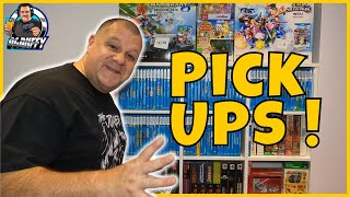 Retro Video Game Pick Ups ! SUPER FAMICOM - PS3 - Wii + WiiU 😎🍻