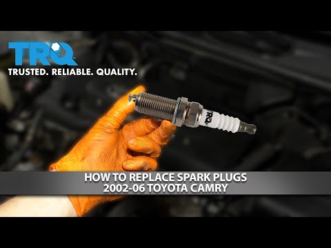 How to Replace Spark Plugs 2002-06 Toyota Camry