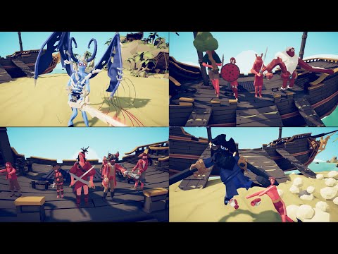 BLACKBEARD vs EVERY GIANT&VOID MONARCH- Totally Accurate Battle Simulator | TABS