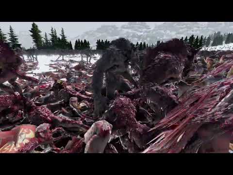 50.000 WEREWOLF vs 50.000 ROMAN SOLDIER | ULTIMATE EPIC BATTLE SIMULATOR 2