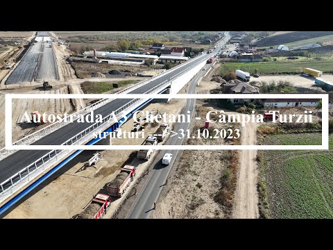 Autostrada A3 Chetani - Campia Turzii , 31.10.2023 , structuri