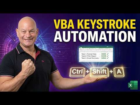 Excel Secret: Turn 50 Clicks Into 1 Keystroke!