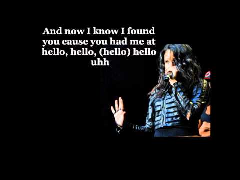 Jasmine V FT Ryan Leslie- Hello (lyrics)